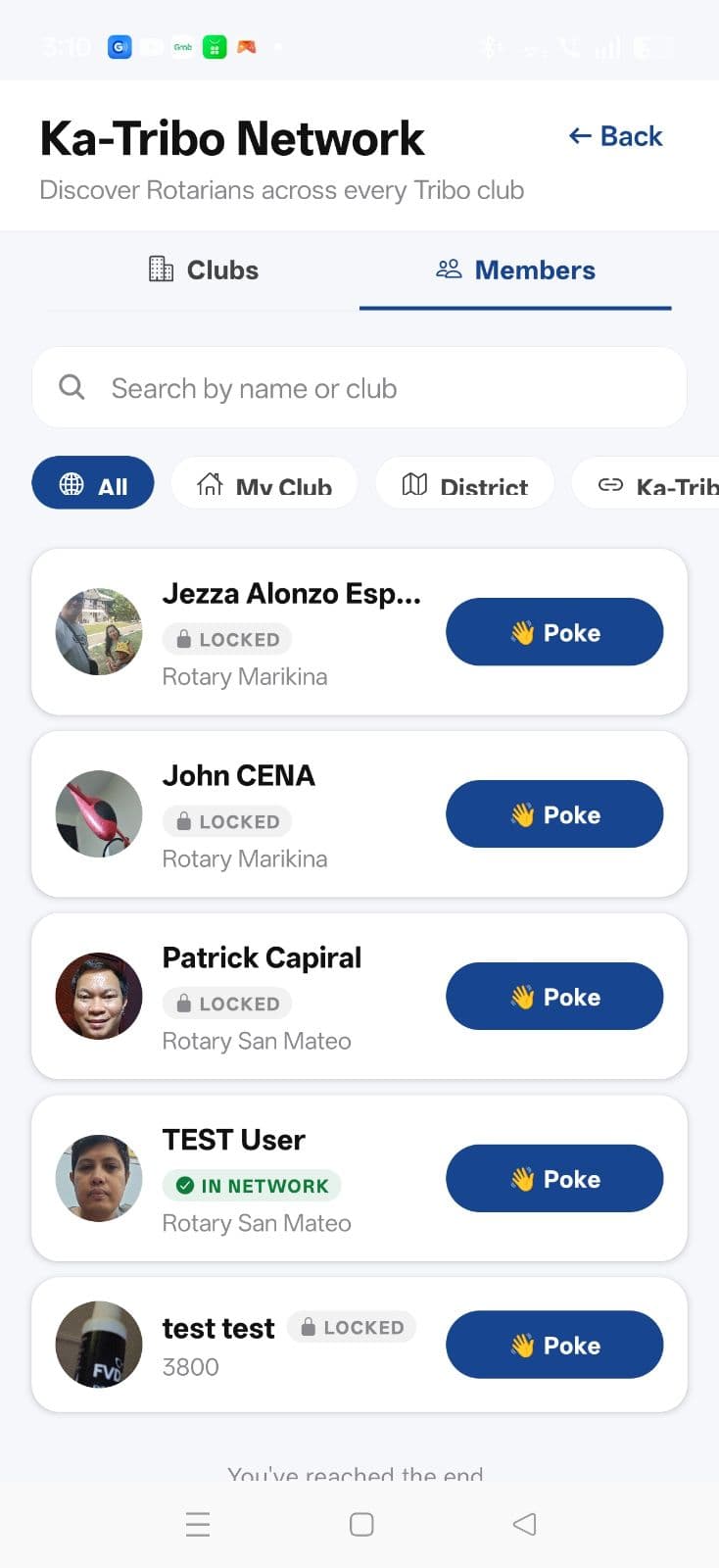 Tribo app screenshot 3